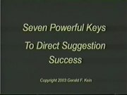 Gerald Kein - Seven Powerful Keys to Direct Suggestion Success